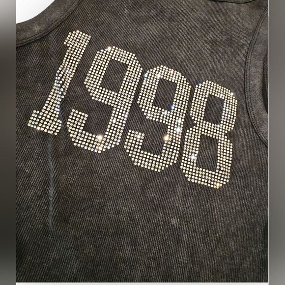 Vital Life Activewear Bling Ribbed Crop Top Size Small - Picture 8 of 11